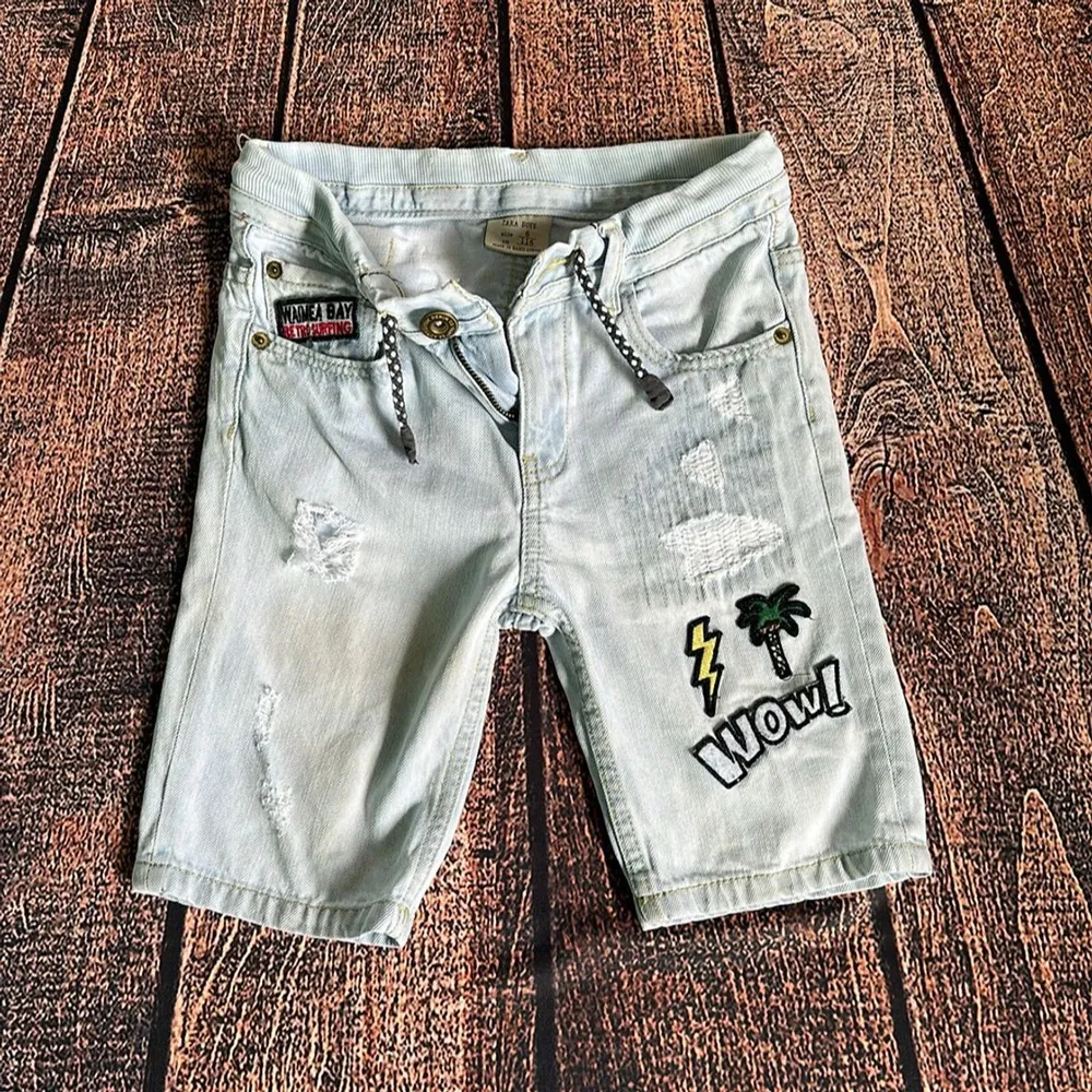 Bermuda Jeans Infantil Masculina Clara Tam 6
