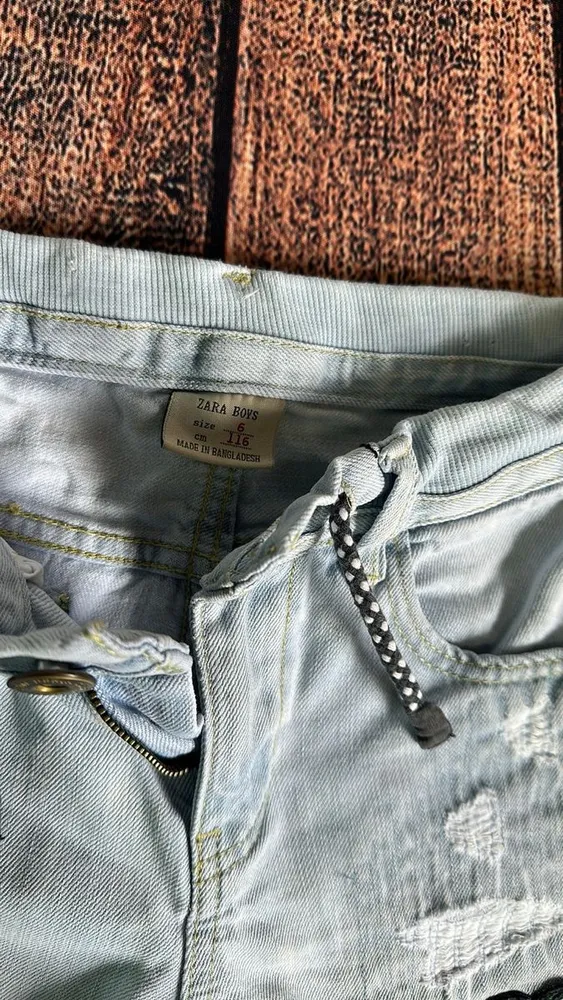 Bermuda Jeans Infantil Masculina Clara Tam 6