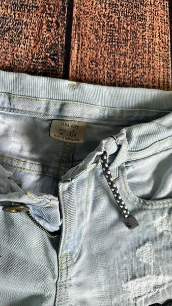 Bermuda Jeans Infantil Masculina Clara Tam 6
