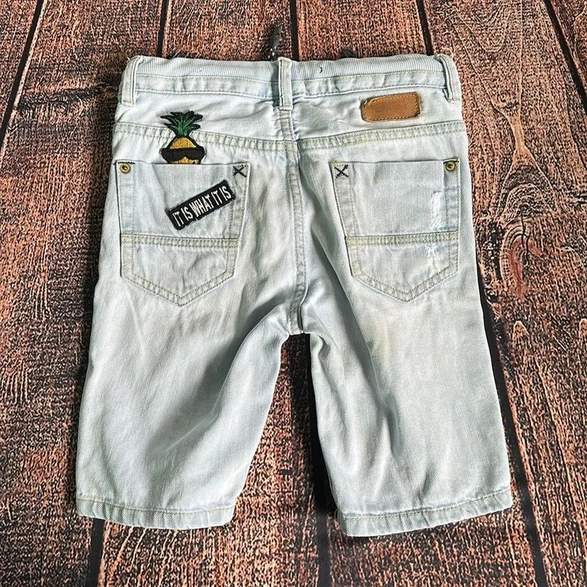 Bermuda Jeans Infantil Masculina Clara Tam 6