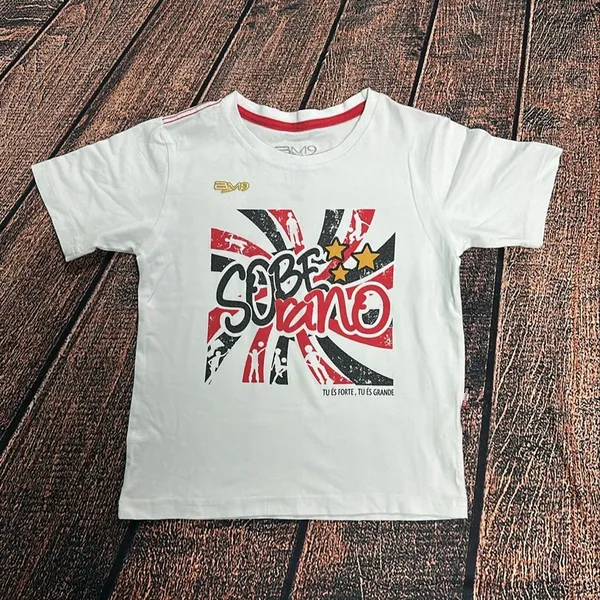 Camisa Infantil São Paulo Branca Tam 6