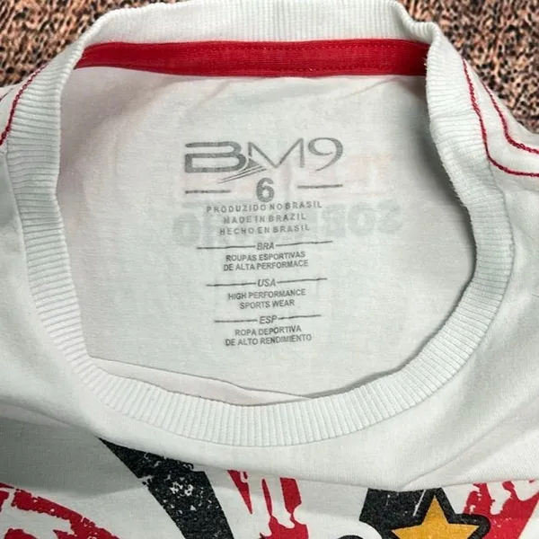Camisa Infantil São Paulo Branca Tam 6