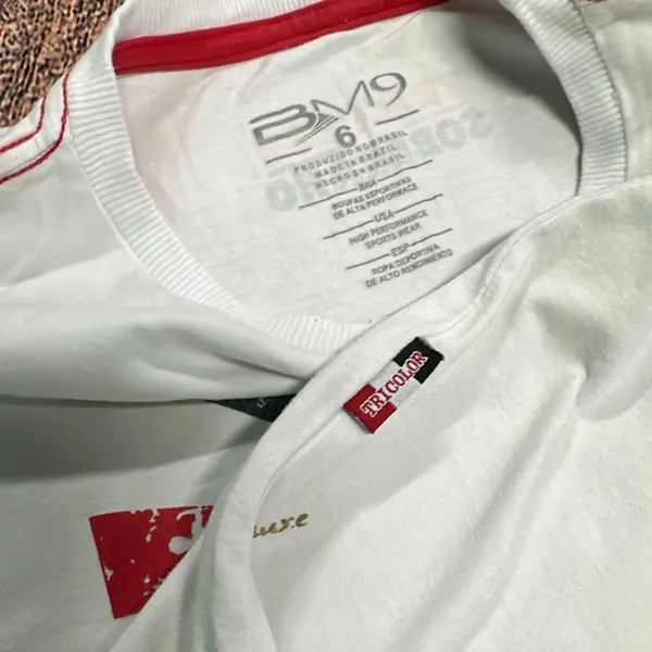 Camisa Infantil São Paulo Branca Tam 6