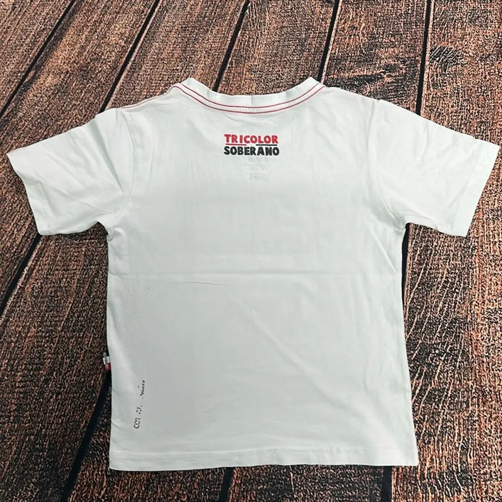 Camisa Infantil São Paulo Branca Tam 6