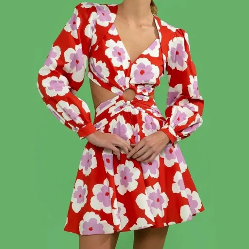 Vestido floral Patbo