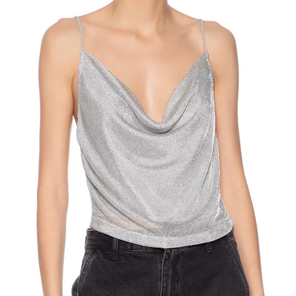 Blusa lurex Animale
