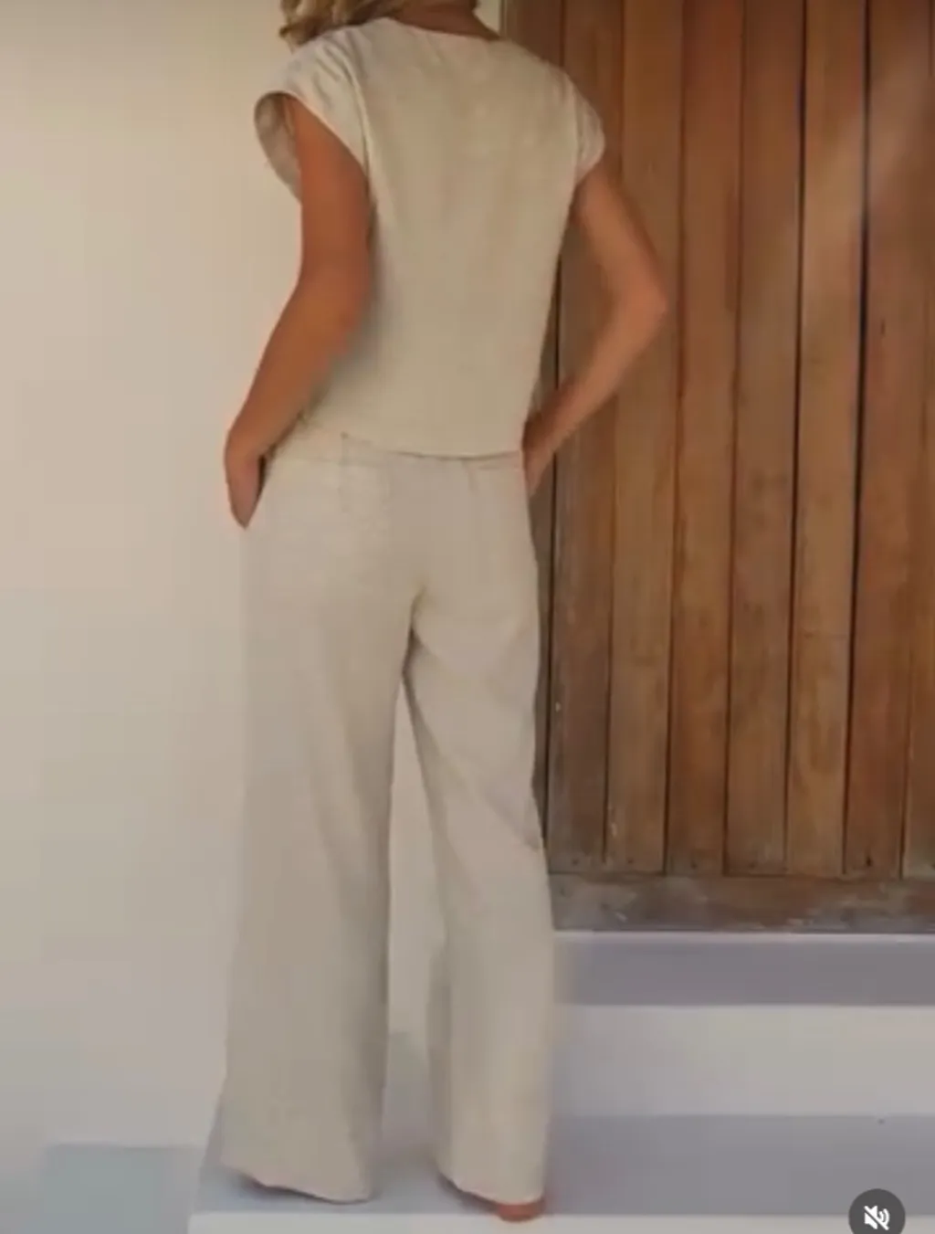 Blusa em linho Loft Style