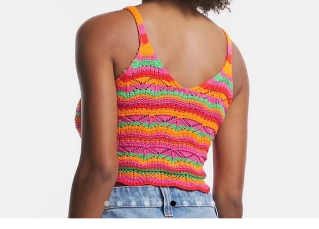 Cropped em croche renner