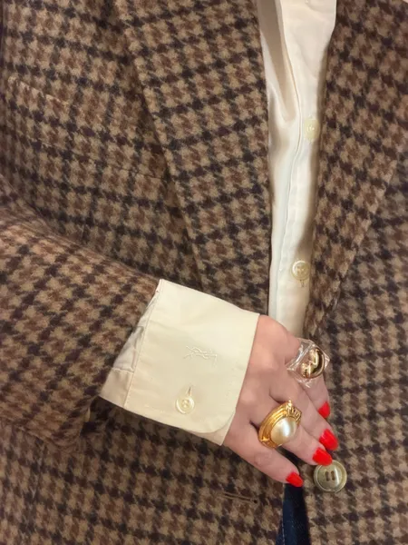camisa vintage ysl