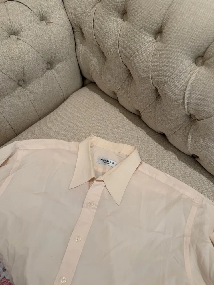 camisa vintage ysl