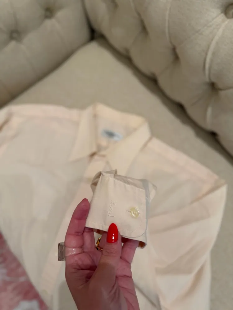 camisa vintage ysl