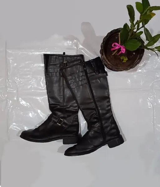 bota cano longo marrom 38