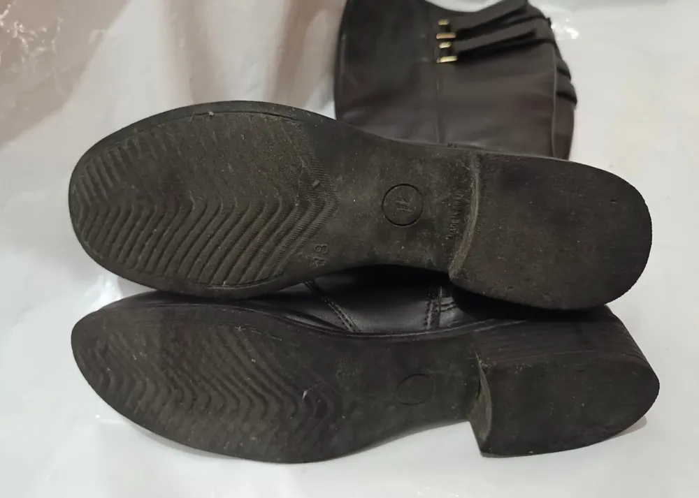 bota cano longo marrom 38