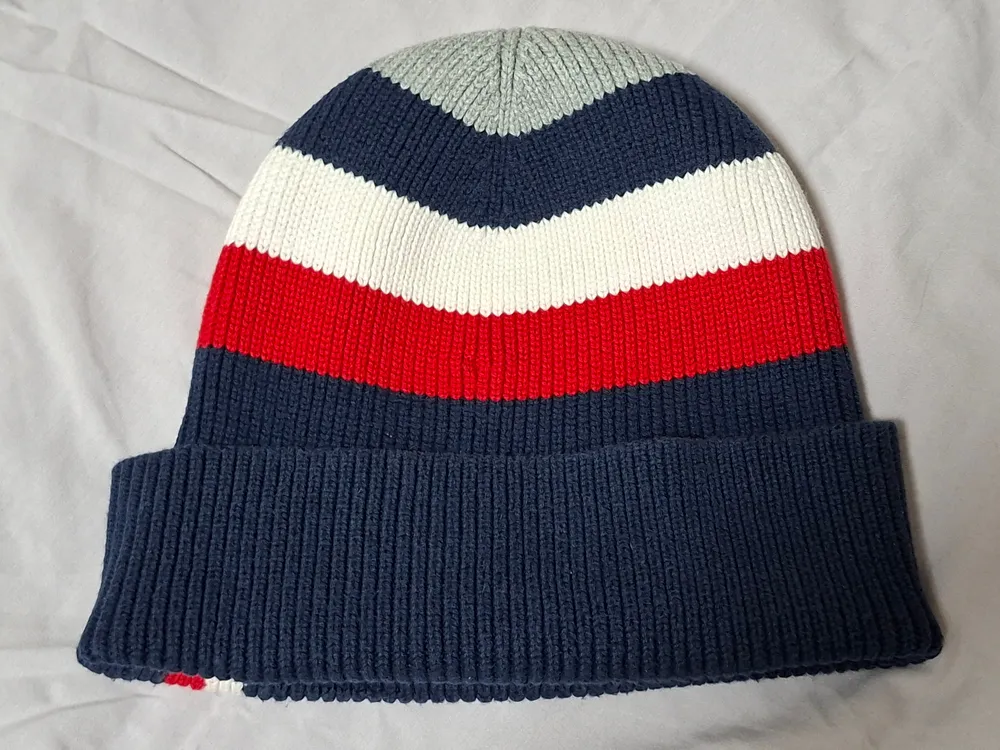 TOUCA TOMMY HILFIGER MALHA CANELADA