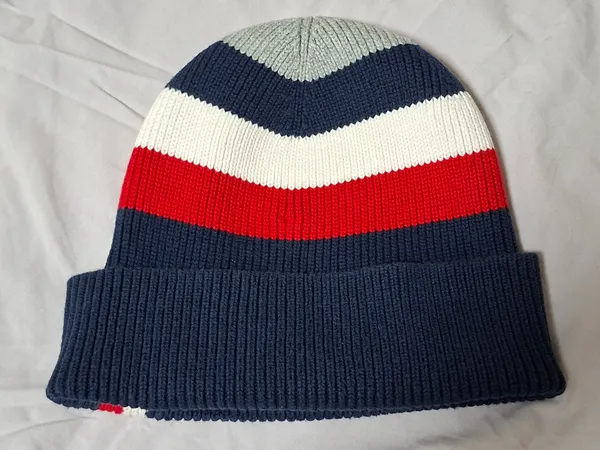 TOUCA TOMMY HILFIGER MALHA CANELADA