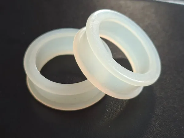 Conjunto de alargadores 28mm silicone, lança e libélula