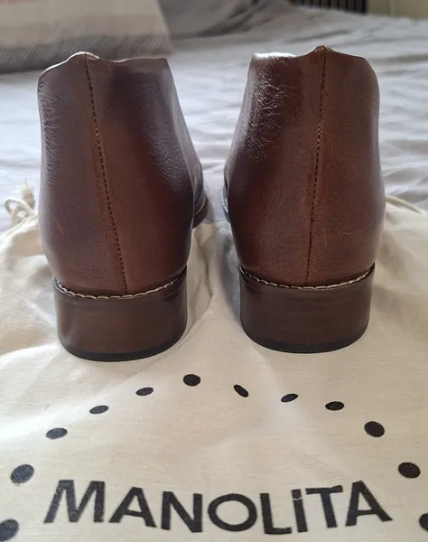 Bota West Village Manolita Caramelo 36