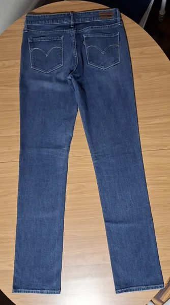 Calça jeans Levis Demi Curve reta 36