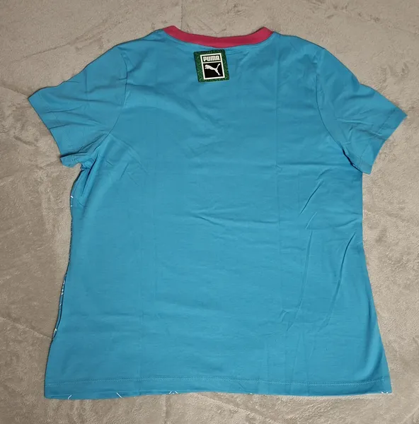 Camiseta Puma CCXP 22 GG azul e pink