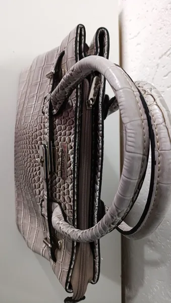 bolsa tote bag estruturada croco Queens Paris