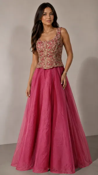 vestido festa longo rosa queimado bibian p