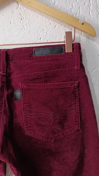 Calça skinny veludo vinho Tam 36 Cavalera