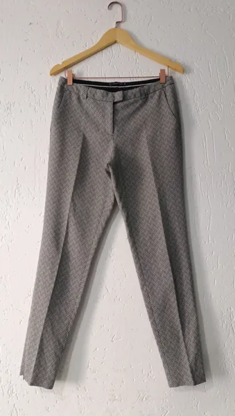 Calça alfaiataria chevron Tam 38 C. Collection