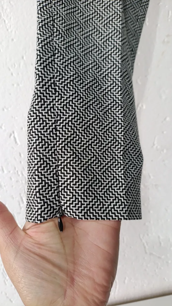 Calça alfaiataria chevron Tam 38 C. Collection