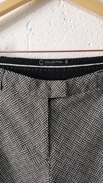 Calça alfaiataria chevron Tam 38 C. Collection