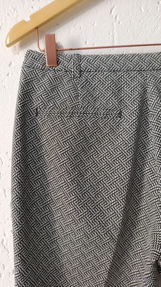 Calça alfaiataria chevron Tam 38 C. Collection