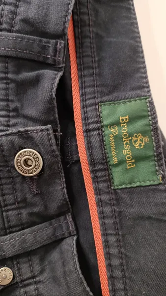 Calça masculina modelagem regular Tam 42 Brooksfield