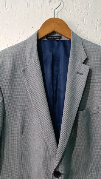Blazer regular estampa pied de poule tam 42 Tommy Hilfiger