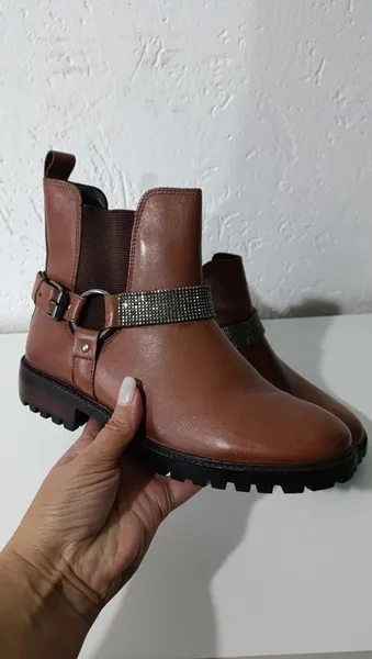 Bota Chelsea couro legítimo 36 Martinez