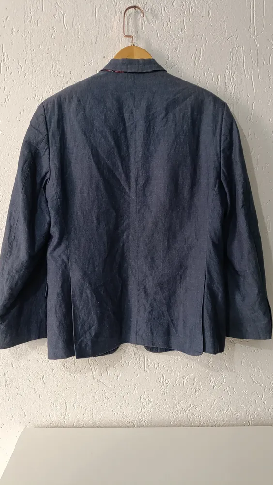 Blazer/terno masculino Tam S40 Linen Blend