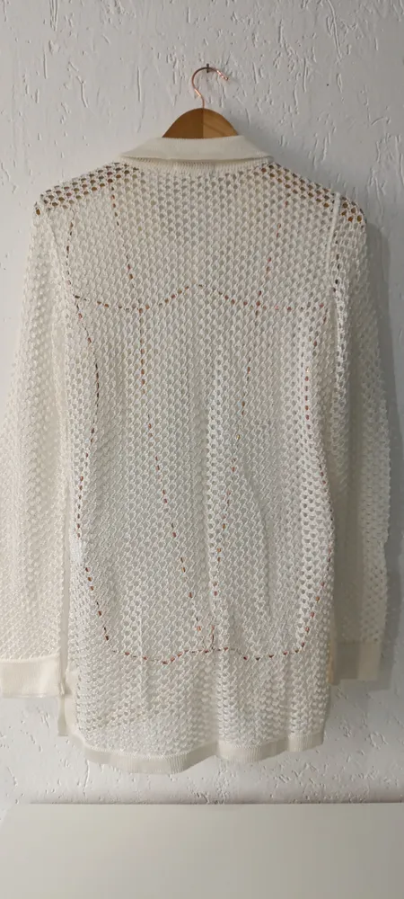 Camisa tela off white Tam G Doce de Côco