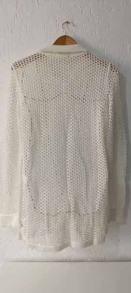 Camisa tela off white Tam G Doce de Côco