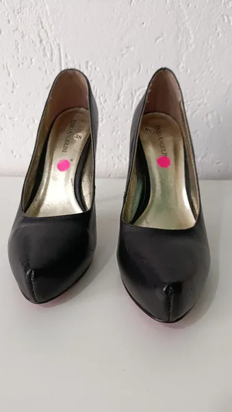 Scarpin em couro Enzo Angiolini Tam 38 Vintage