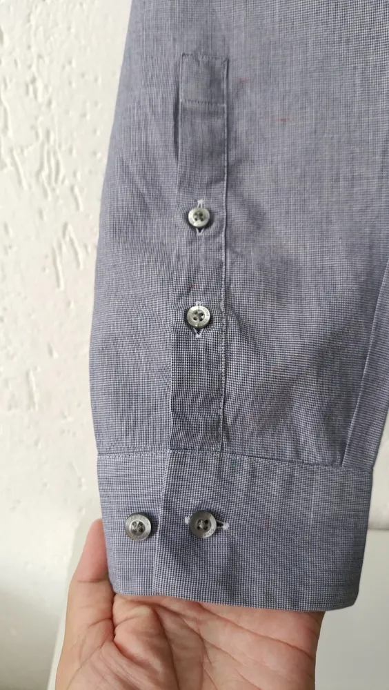 Camisa masculina Slim HUGO algodão tamanho G Hugo Boss