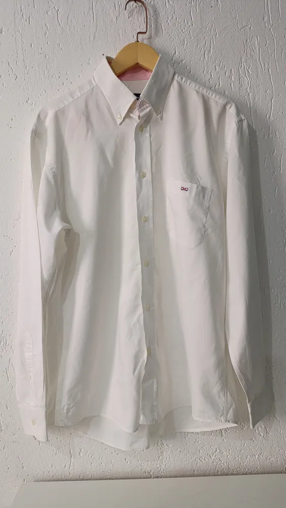 Camisa algodão branca Tam G Eden Park Team