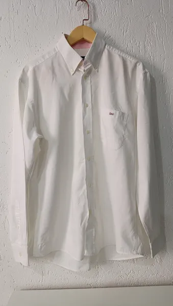 Camisa algodão branca Tam G Eden Park Team