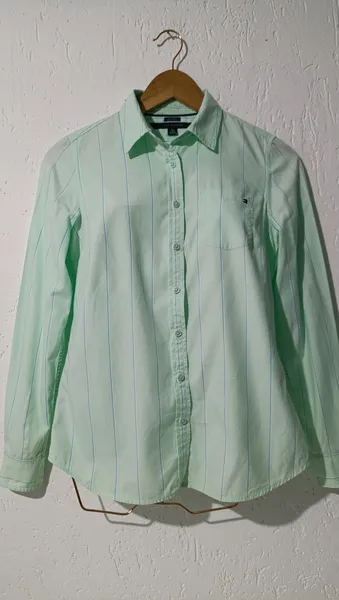 Camisa feminina classic fit Tam PP Tommy Hilfiger