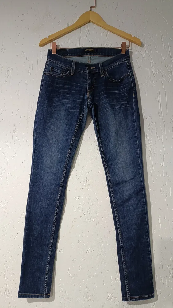 Calça jeans 524 skinny cintura super baixa 36