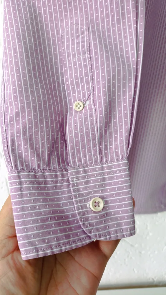 Camisa masculina custom fit Tam P Richards