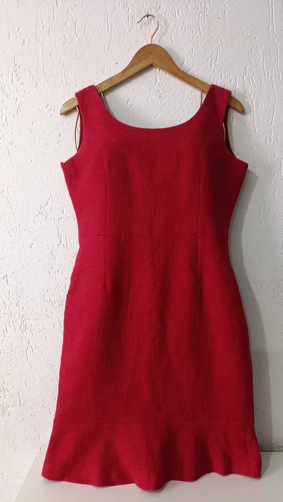Vestido alfaiataria G vermelho Brooksfield