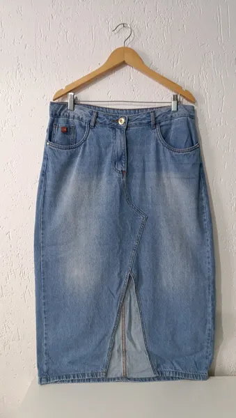 Saia jeans longa Tam 44 Canal da Mancha