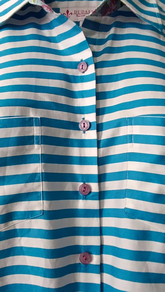 Camisa listrada Tam 38 Dudalina