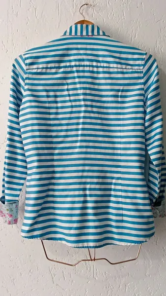 Camisa listrada Tam 38 Dudalina