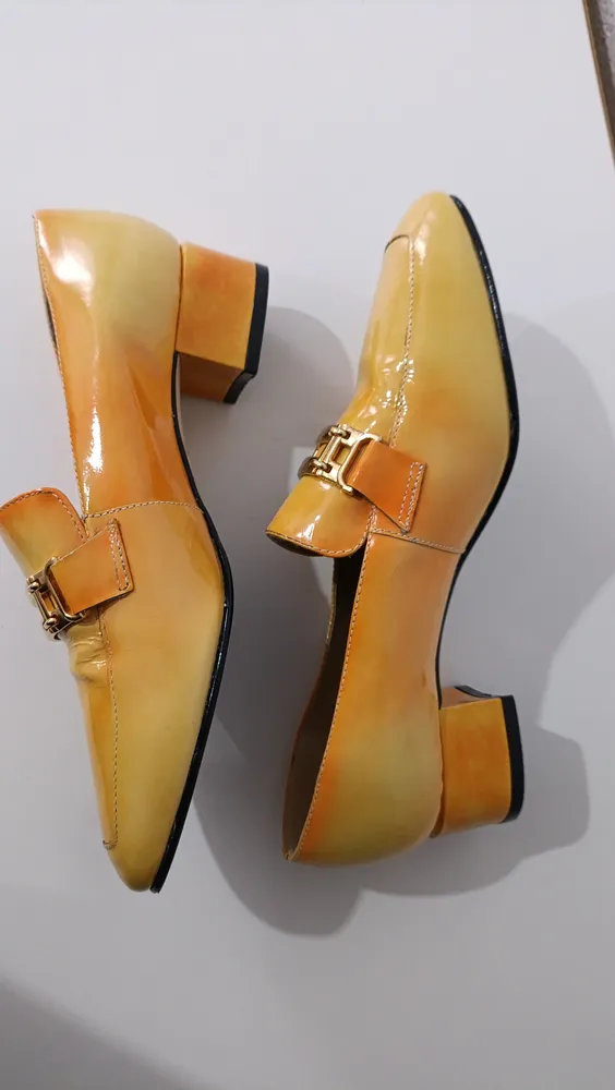 Loafer vintage degradê Carrano Tam 35 anos 90