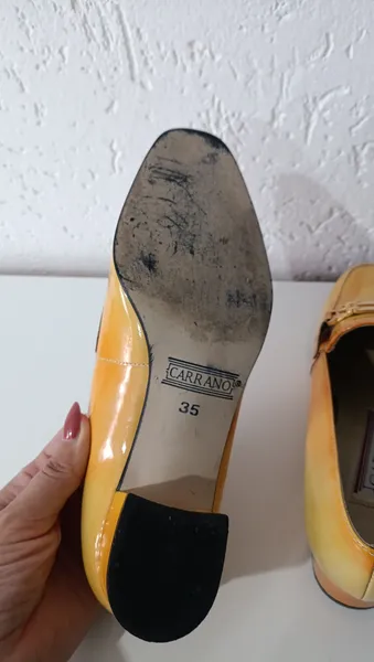 Loafer vintage degradê Carrano Tam 35 anos 90