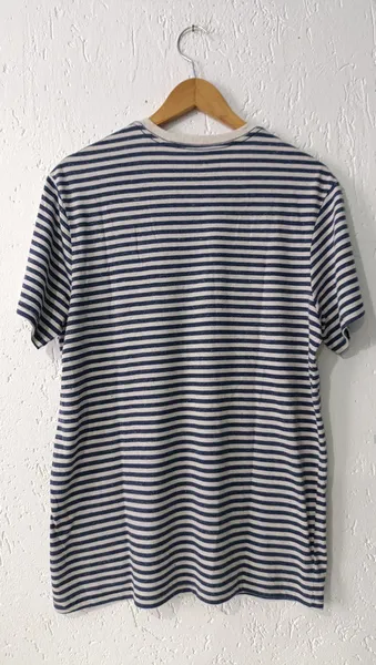 Camiseta masculina listrada G Guess
